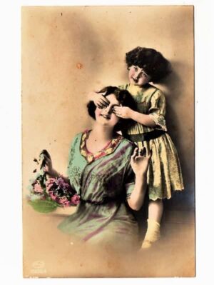 Cartao Postal - Art Nouveau - Anos 1910 - ( 1 )
