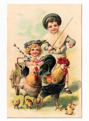 Cartao Postal - Art Nouveau - Anos 1910 - ( 6 )