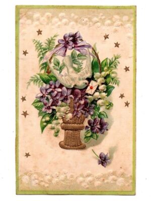 Cartao Postal - Flores - Anos 1908