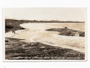 Cartao Postal Fotografico Guarapari ( ES ) - Praia do Morro da Pesca - Anos 50