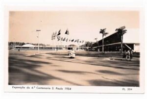 Cartão Postal - IV Centenário de São Paulo - Exposição Parque Ibirapuera - SP - 1954