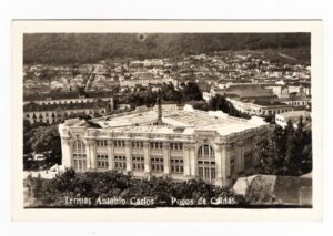 Cartao Postal Termas Antonio Carlos - Poços de Caldas ( MG ) - Anos 50