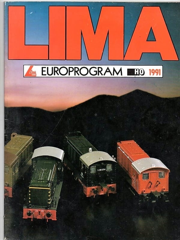 Catalogo - Ferromodelismo - Lima Escala Ho - 1991
