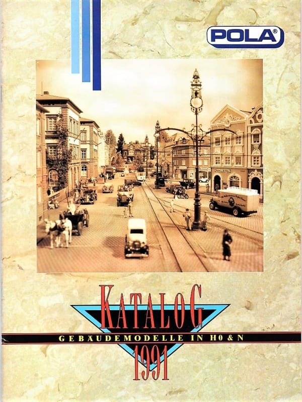 Catalogo Ferromodelismo - Pola - Escalas Ho e N - 1991