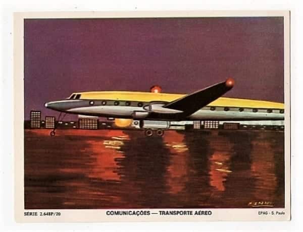 Cromo - Epag - Serie Comunicações - Transporte Aereo