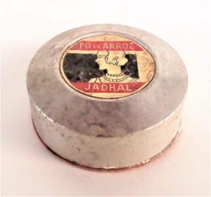 Embalagem Antiga Pó De Arroz Jadhal - Anos 40