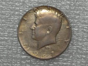 (Estados Unidos) 1/2 Dollar - 1967 / Kennedy - Prata