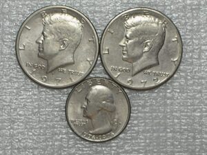 Estados Unidos - 25 Cents - 1976-d Bicentenário /+/ 1/2 Dollar - 1971-d / 1972 / Soberbas