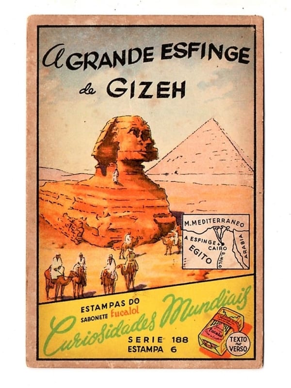 Estampas Eucalol - Curiosidades Mundiais - Série 188 - Estampa 6 - 2° Emissão