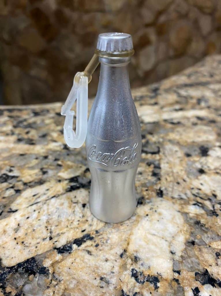 Garrafinhas Coca Cola - No Estilo Olimpíadas - Athenas 2004 - Medalha de Prata