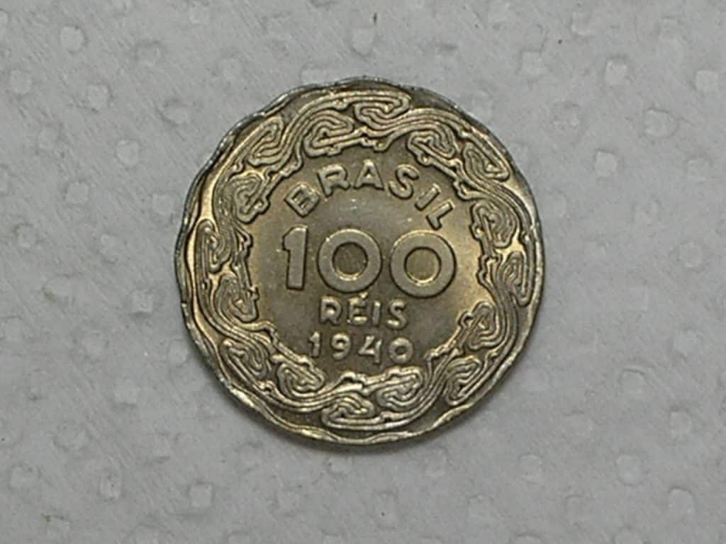 Getrulio - 100 Rs. 1940 - Flor de cunho