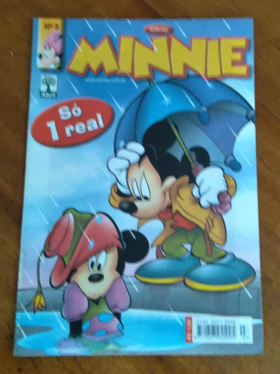 Gibi Abril Minnie 3 2004 / conforto não é só limpeza.