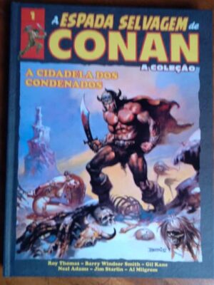 Gibi Espada selvagem de Conan capa dura Salvat 2 / Cidadela dos Condenados.