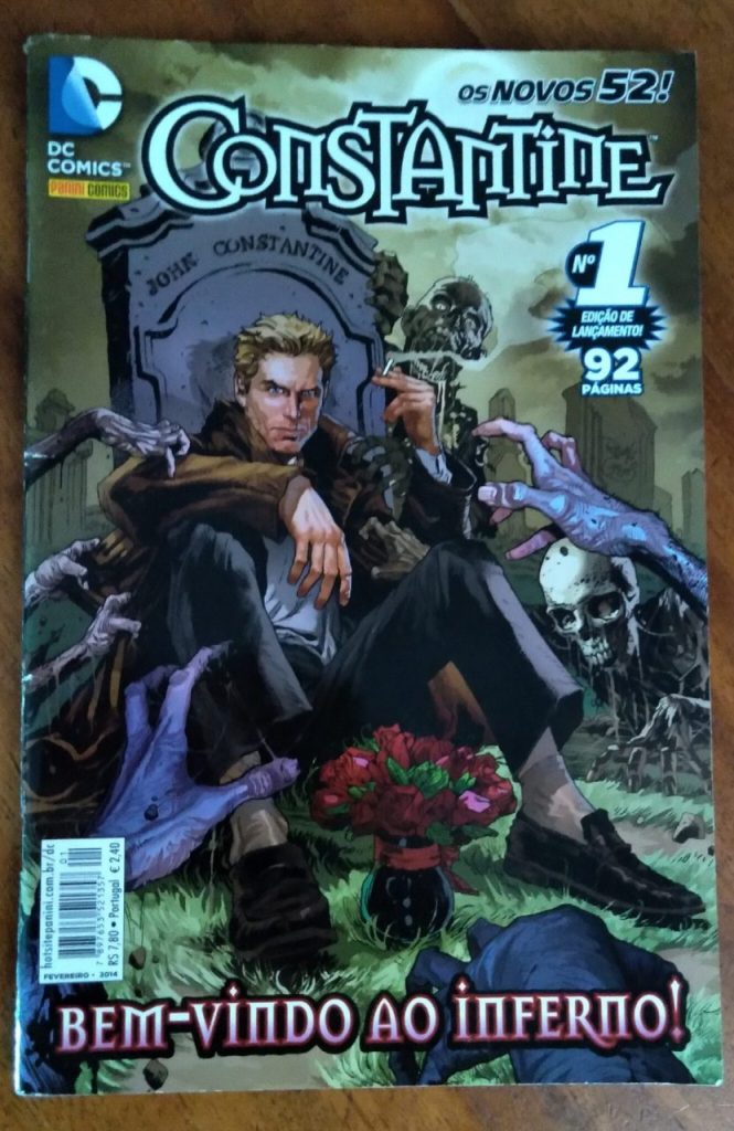 Gibi Panini Constantine 1 2014 / Bem-vindo ao Inferno.