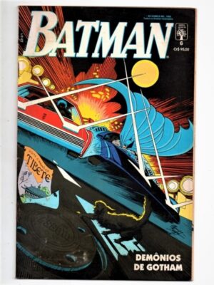 Hq Batman Nº 6 - Formato Americano - Editora Abril Jovem - 1990