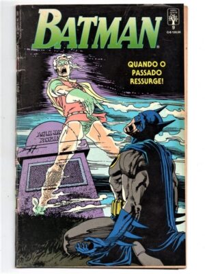Hq Batman Nº 9 - Formato Americano - Editora Abril Jovem - 1990