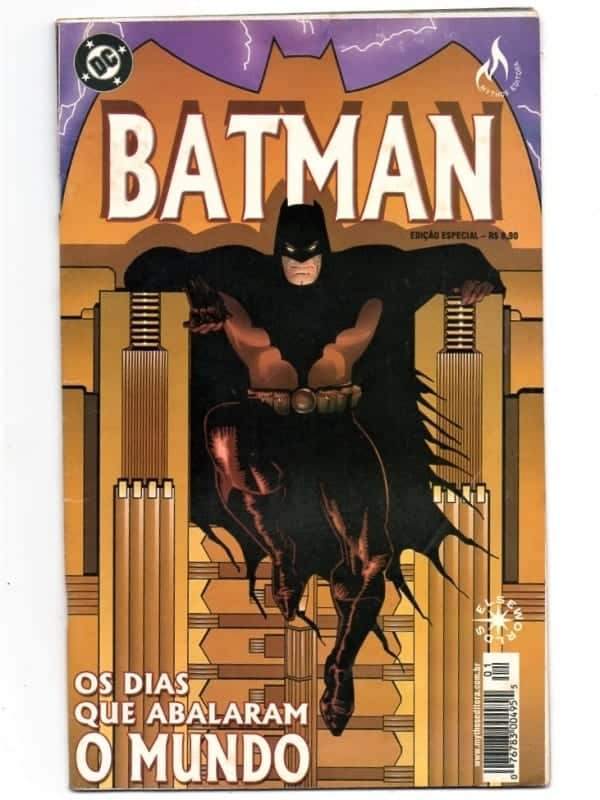 Hq Batman - Os Dias Que Abalaram o Mundo - Mhytos Editora - 2002
