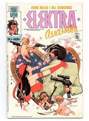 Hq - Elektra Assassina Nº 2 - Editora Abril - 1986