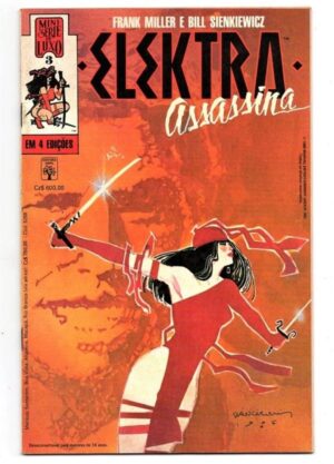 Hq - Elektra Assassina Nº 3 - Editora Abril - 1986