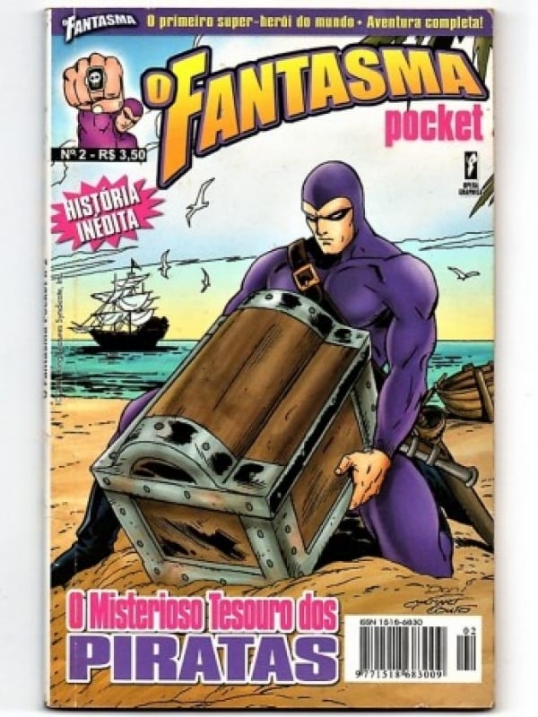 Hq Gibi Fantasma Pocket Nº 2 - Editora Opera - Edição De Bolso