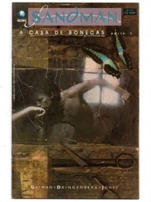 Hq - Sandman - A Casa de Bonecas - Parte 2 - Editora Globo - 1990