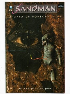 Hq - Sandman - A Casa de Bonecas - Parte 3 - Editora Globo - 1990