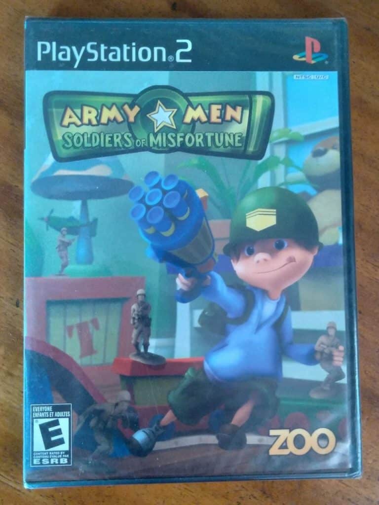 Jogo Play Station 2 / Army Men Soldiers of Misfortune