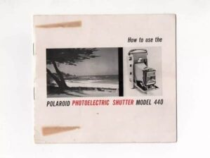 Manual Polaroid Photoeletric Shutter 440 - Original