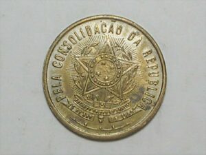 Medalha - Pela consolidação da República do Rio Grande de Sul / Catalogada K.Prober 11cp / Diametro 33 mm , cobre prateado / Mbc