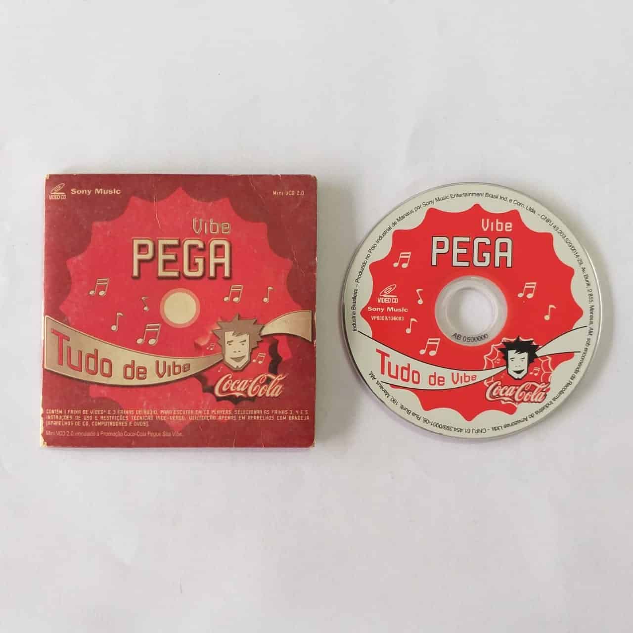 Mini VCD 2.0 (Coca Cola - Tudo de Vibe) Vibe Pega - 2004