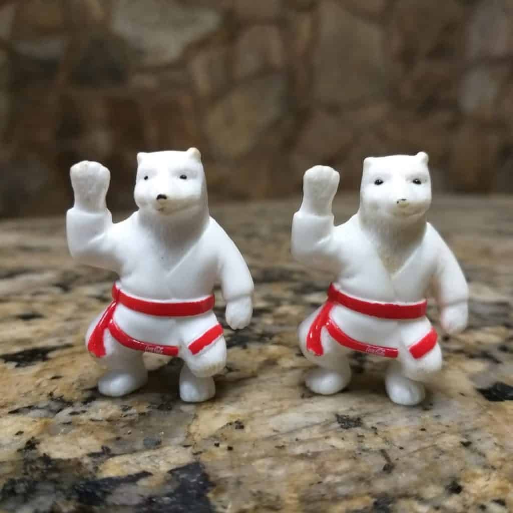 Miniatura Urso Olímpico (Coca Cola) Valor Unitário