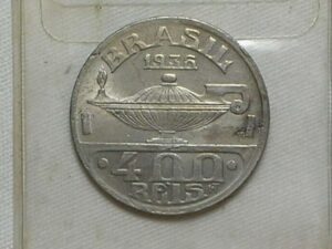 Oswaldo Cruz - 400 Rs. 1936 - sob/flor