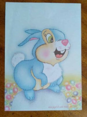 Papel de Carta Decorado Cartiuge Belas Artes / Mini 368 / Coelhinho