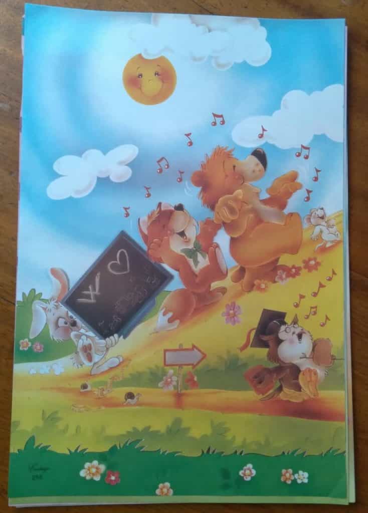 Papel de Carta Decorado Cartiuge / Grande 256