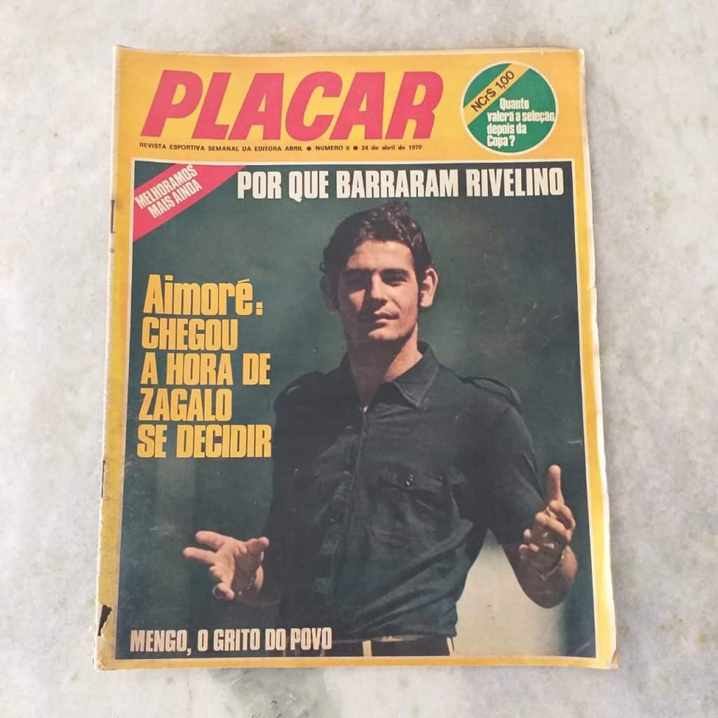 Placar Nº 0006 (Com pôster do Internacional) 24 de Abril de 1970 (Revista)