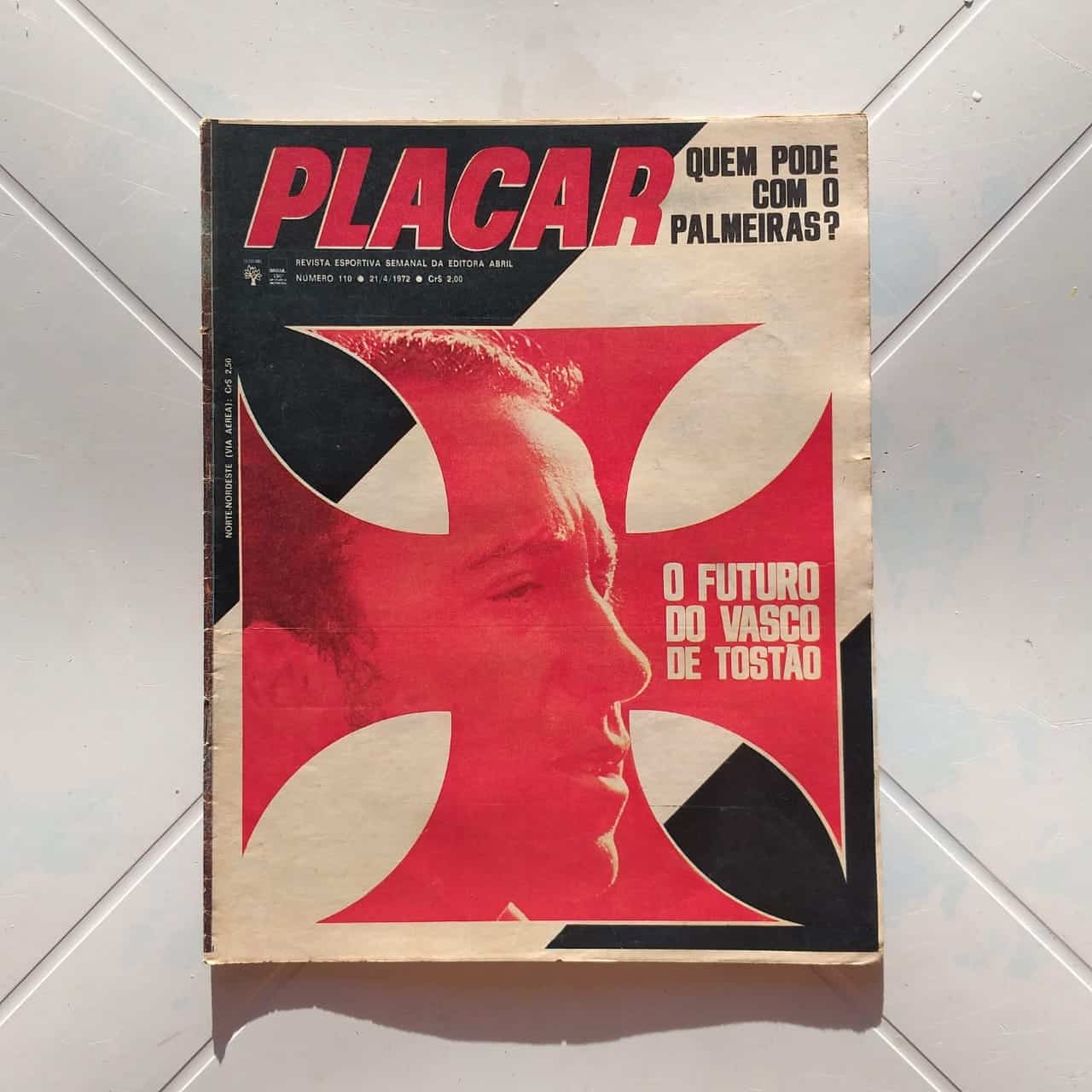 Placar Nº 0110 (Sem pôster) 21 de Abril de 1972 (Revista)