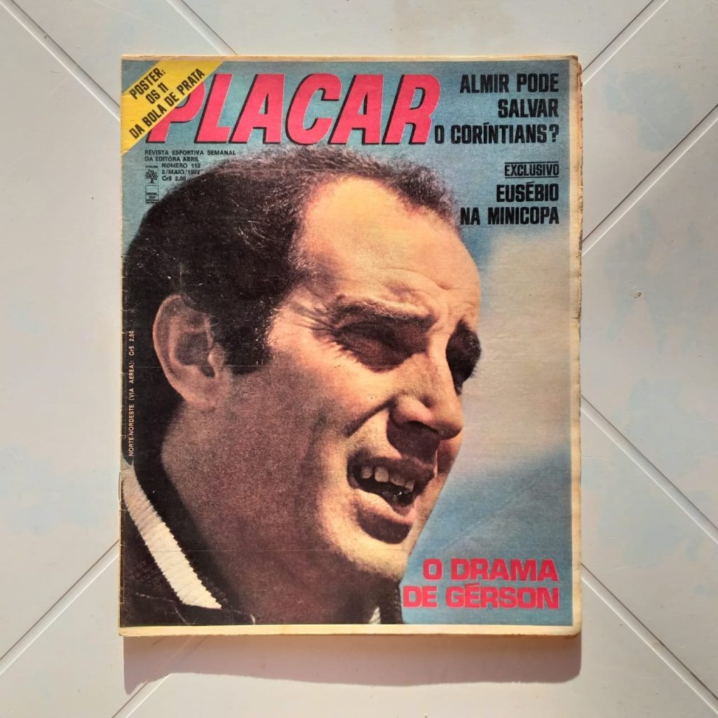 Placar Nº 0112 (Com pôster - Os 11 da Bola de Prata) 5 de Maio de 1972 (Revista)