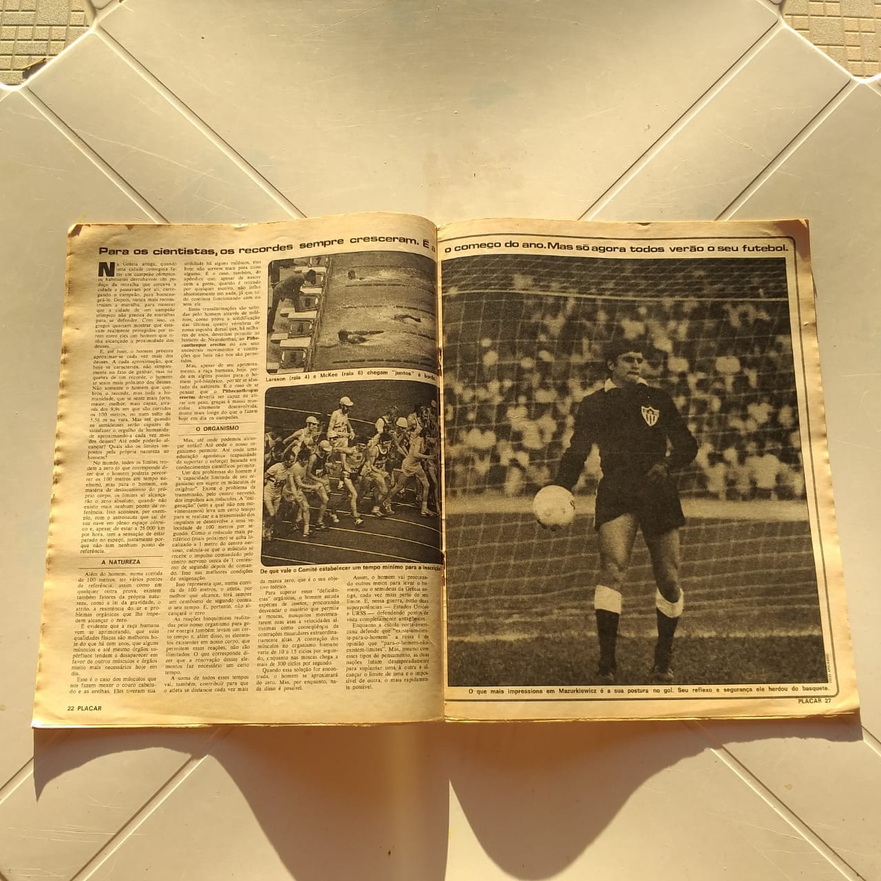 | Casa do Colecionador Placar Nº 0133 (Sem pôster) 29 de Setembro de 1972 (Revista)