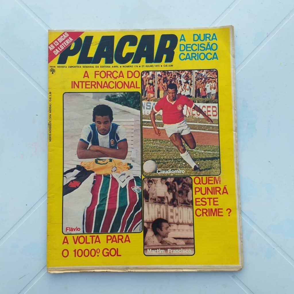 Placar Nº 0176 (Com pôster do São Paulo) 27 de Julho de 1973 (Revista)