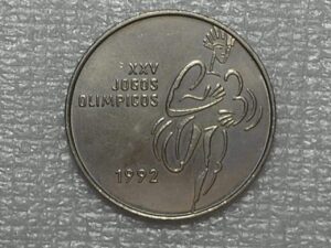 (Portugal) 200 Escudos - 1992 / "Jogos Olímpicos" / Flor de Cunho