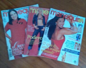 Revista Abril manequim kit com n^ 459, 482 e 484
