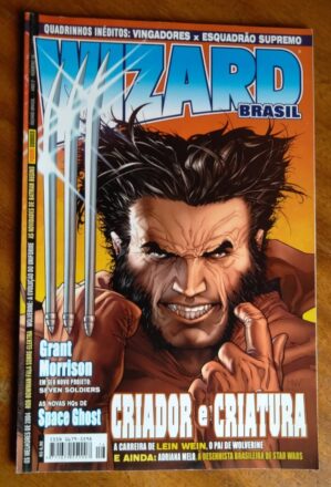 Revista Wizard Brasil 16 2005 / Wolverine Space Ghost Adriana Melo.