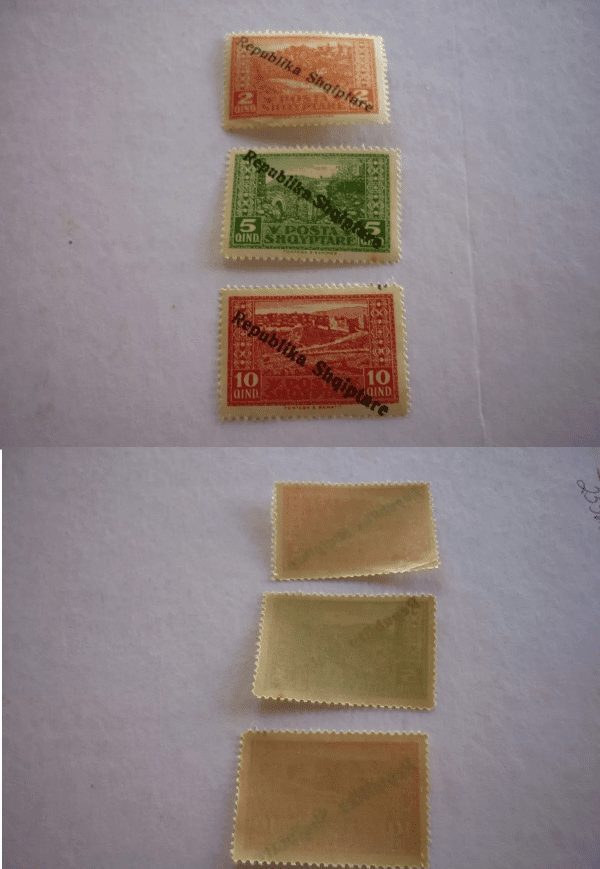 SELOS DA ALBANIA LOTE 09 .