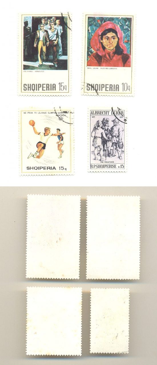 SELOS DA ALBANIA LOTE 11 .