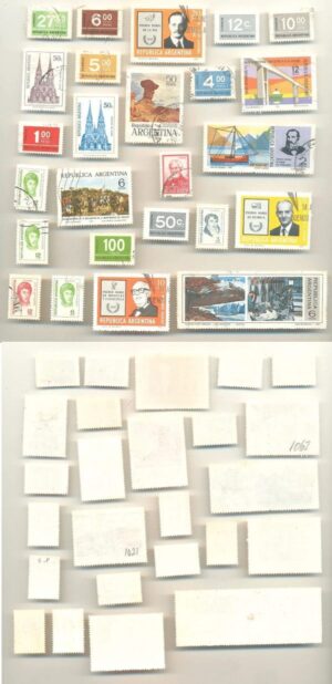 SELOS DA ARGENTINA LOTE 32 .