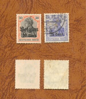 SELOS DA BÉLGICA LOTE 102.