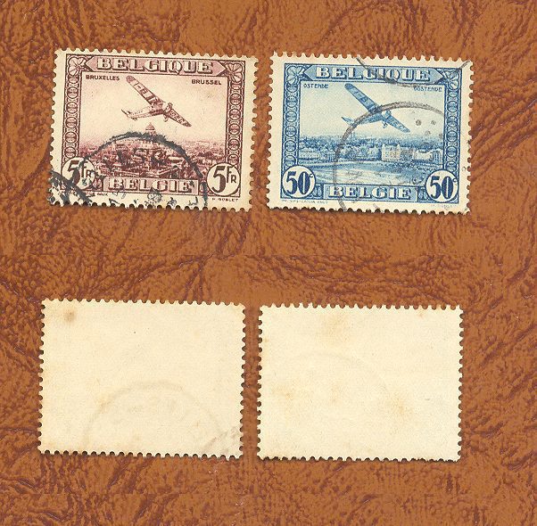 SELOS DA BÉLGICA LOTE 92.