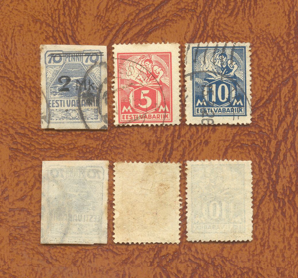 SELOS DA ESTONIA LOTE 05 .
