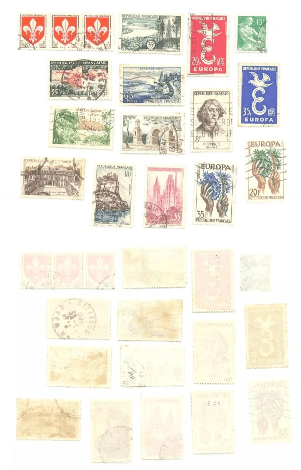 SELOS DA FRANÇA LOTE 31.