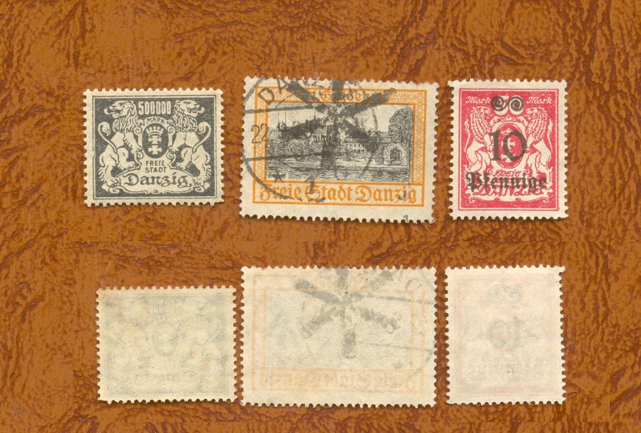 SELOS DE DANZIG LOTE 10 .